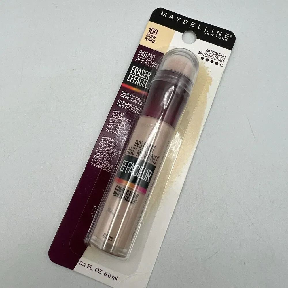 Maybelline Instant Age Rewind Eraser 100 Ivory Concealer 0.2 oz